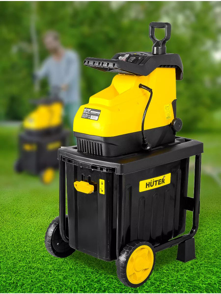 Садовый электрический измельчитель травы и веток HUTER ESH-2800PRO ...