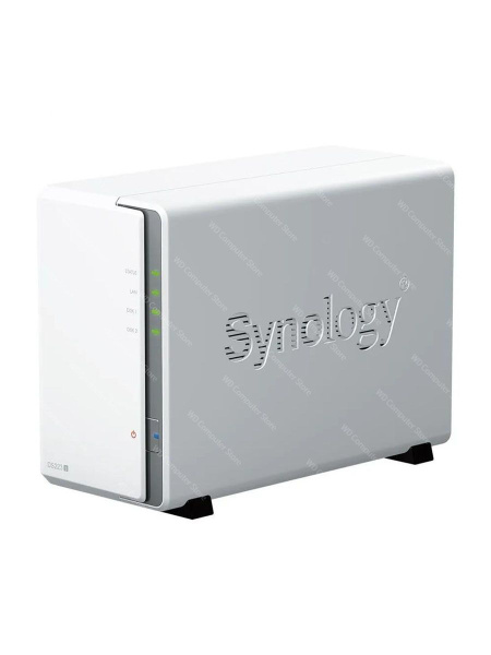 Сетевое хранилище NAS, четырехъядерный процессор Synology DS223j 2 bay ...