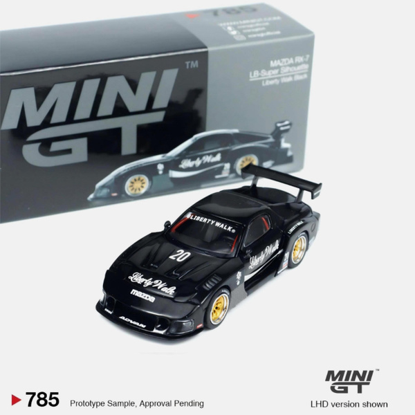 ÖN SATIŞ) Inno 1/64 LBWK RX7 (FD3S) LB-SUPER SILHOUETTE IN64-LBWK-RX7