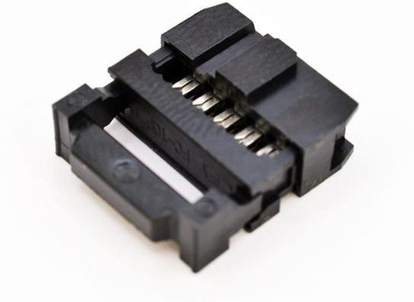 5 шт. / IDC-10F (DS1016-10), Розетка 2.54мм на шлейф 10 pin с ...