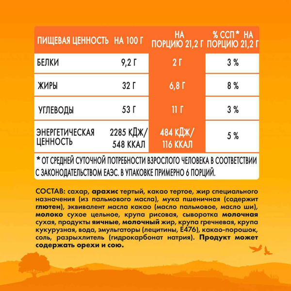 Набор конфет Россия - Щедрая душа! Родные просторы с арахисовой ...