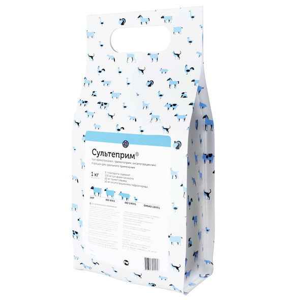 Сультеприм, порошок для орального применения пакет, 1 кг купить на OZON ...