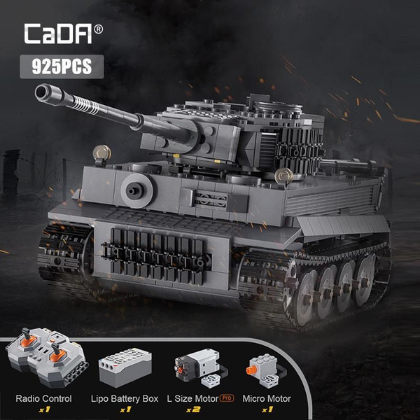 Jual Double E Cada Master Tiger Tank C61071W Brick And Remote Control 1