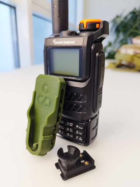 Quansheng uv-k5 универсальное крепление рации для спортивной одежды или ...
