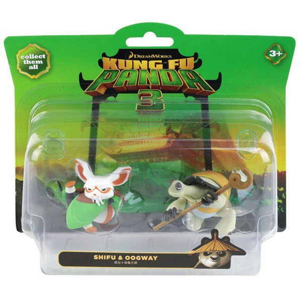 Figurine Kung Fu Panda - Maître Shifu 5 Cm - Comansi 99915 - Pour Collection Ou Jeu
