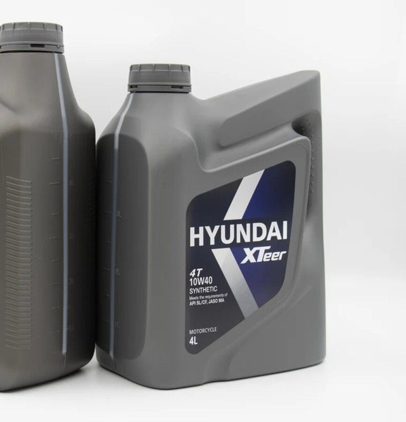 Масло моторное Hyundai XTeer 10W-40 Полусинтетическое 4 л 1041016 ...