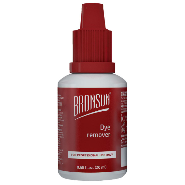 Ремувер для удаления краски с кожи BRONSUN Dye remover, 20 мл купить на ...