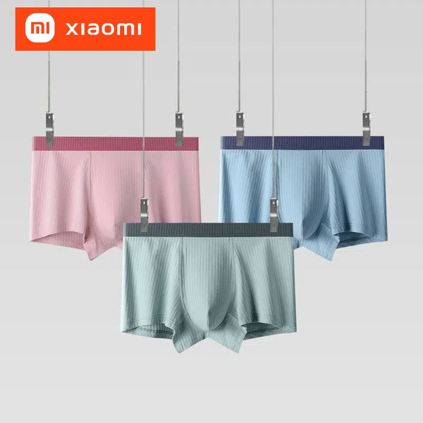 Трусы Мужской Xiaomi светло-синий, светло-розовый, размер 50 купить c ...