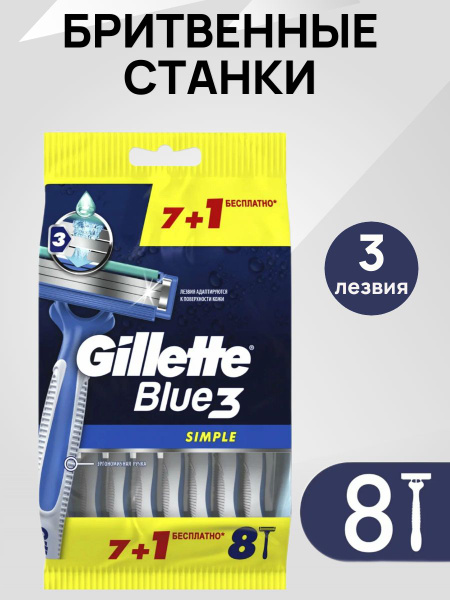 Gillette Blue Simple 3 gillette-blue-simple-3