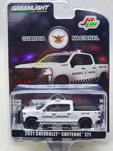 Greenlight Guardia Nacional Mexicana 2021 Cheyenne Z71 - Diecast 1:64 Japo