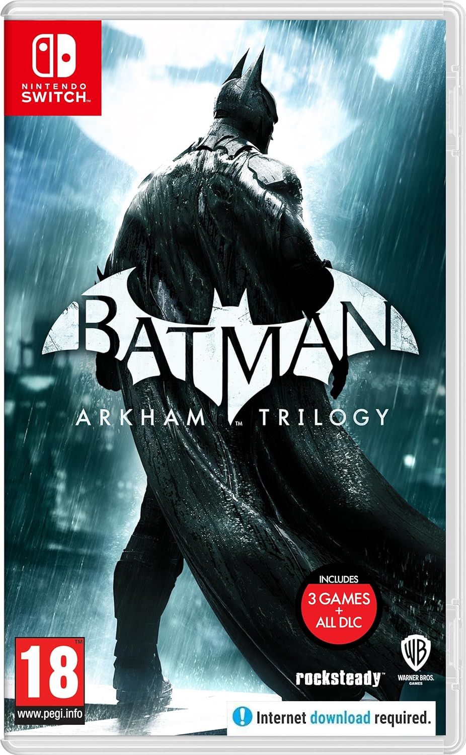 Игра Batman Arkham Trilogy (Nintendo Switch, Русские субтитры)