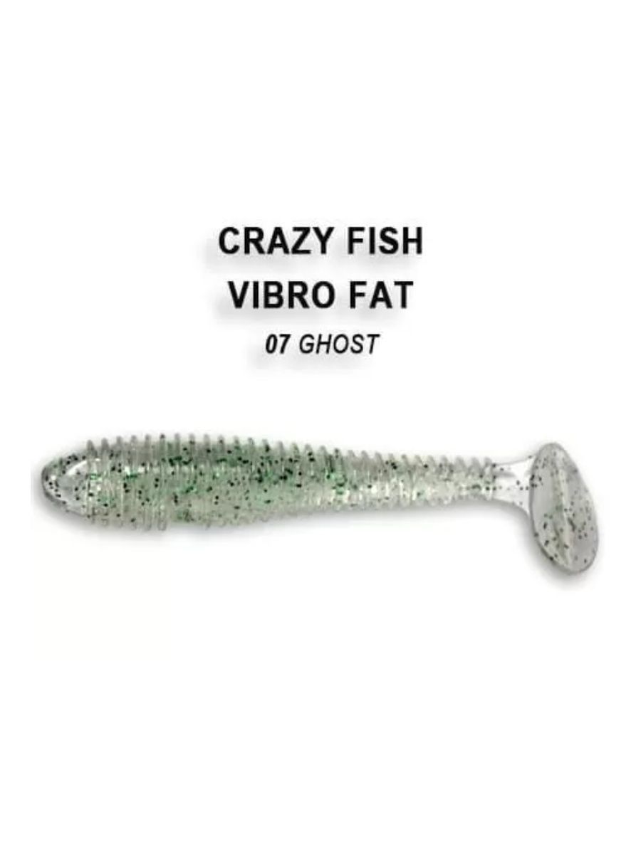 Crazy Fish Мягкая приманка для рыбалки, 69 мм