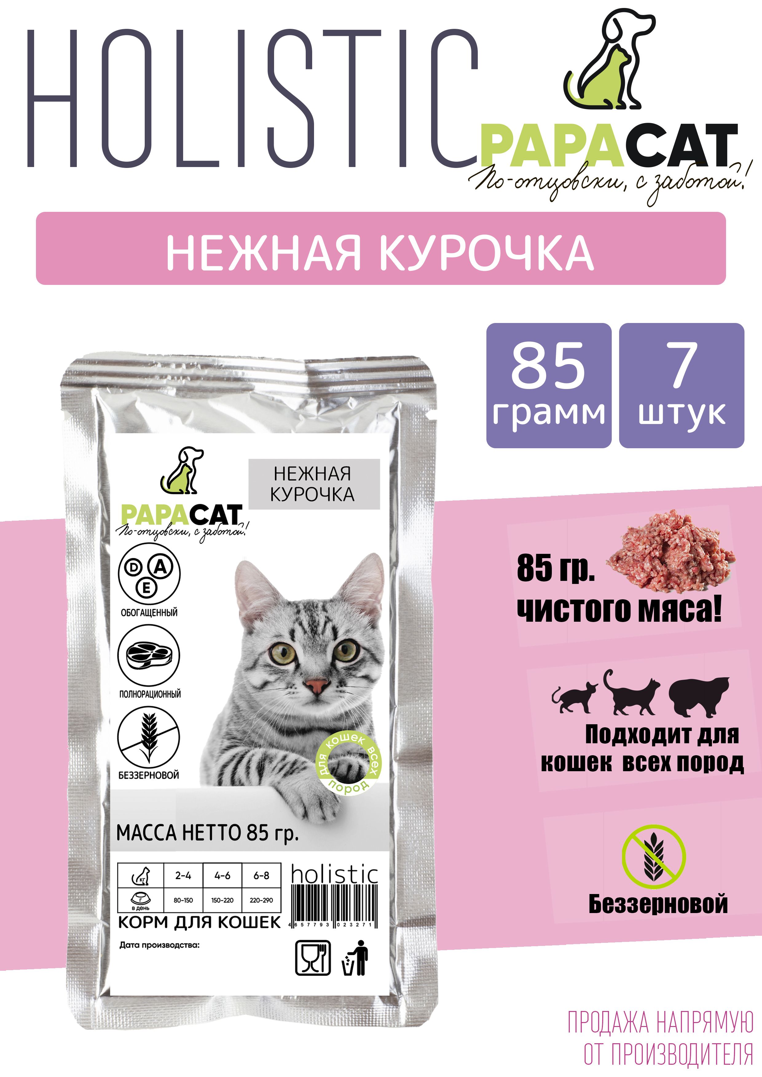 Холистик корм для кошек