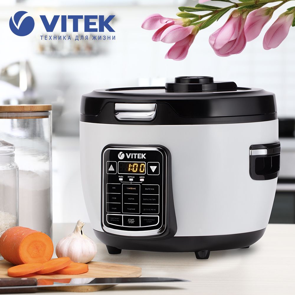 Мультиварка Vitek Vt-4209 Bw – купить в интернет-магазине OZON по низкой  цене