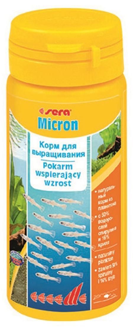 SeraкормдлямальковMICRON,50мл,25г