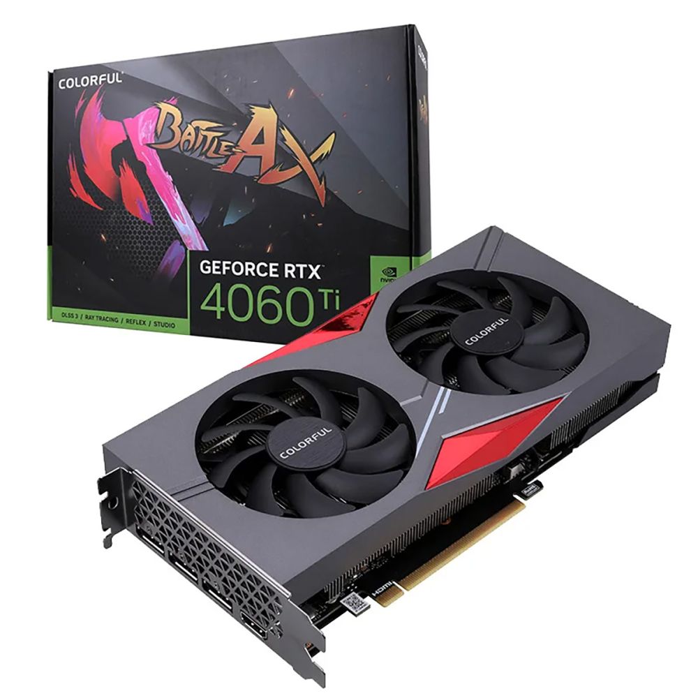 ColorfulВидеокартаGeForceRTX4060Ti8ГБ(RTX4060TiNBDUO8GB-V)