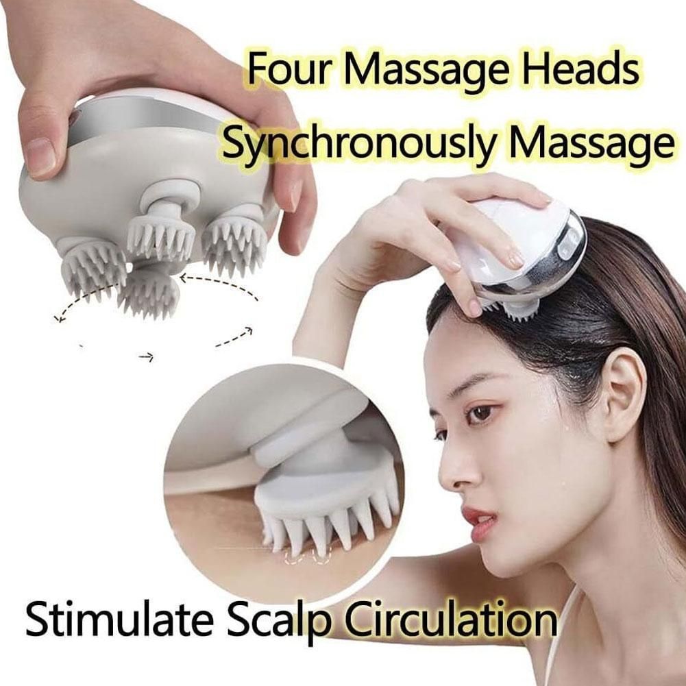 Smart scalp massager. Smart scalp massager