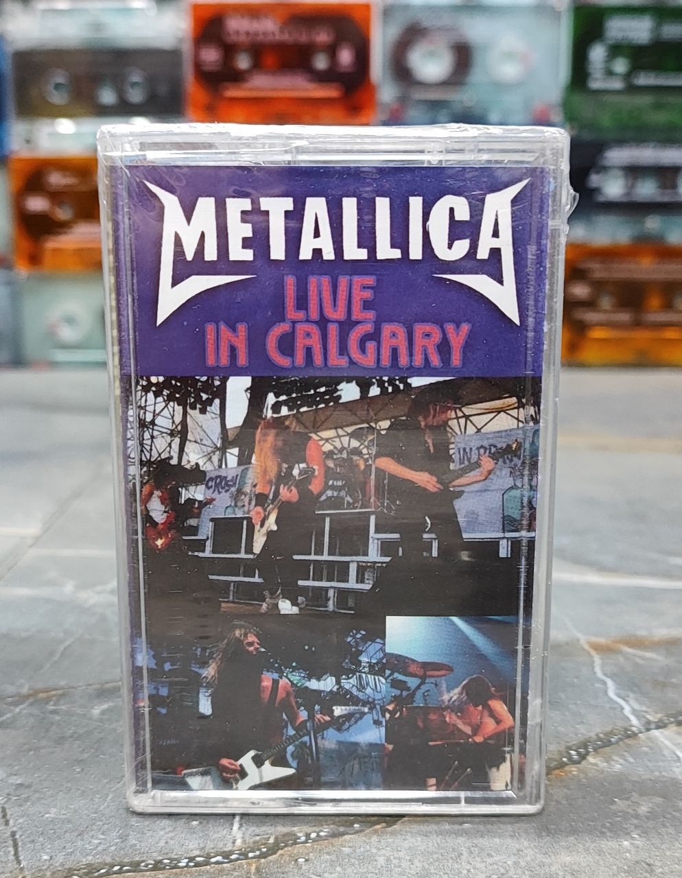 Metallica - Live in Calgary, аудиокассета, кассета (МС), 2003, оригинал.