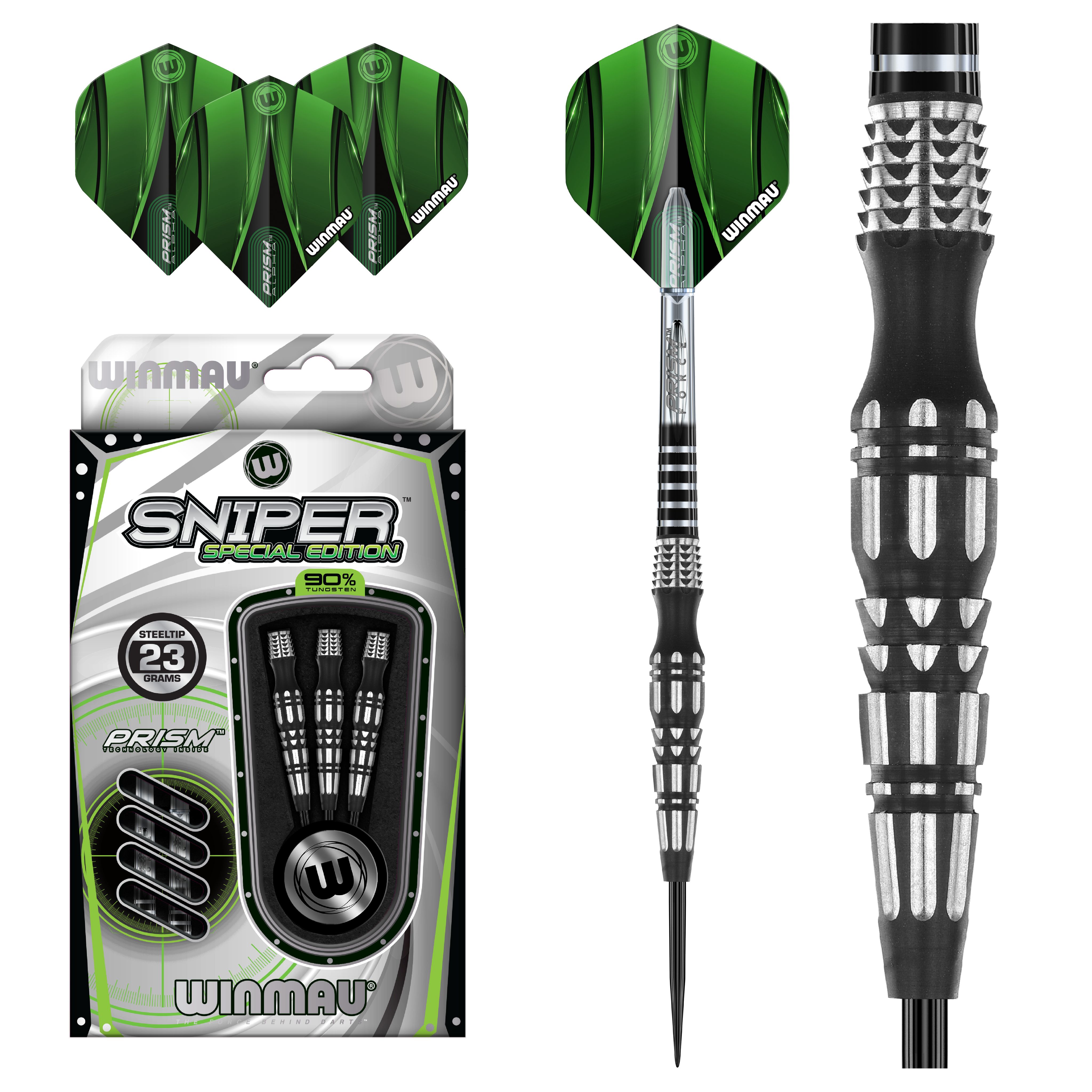 Дротики Winmau Sniper SE steeltip 23gr (профессиональный уровень)