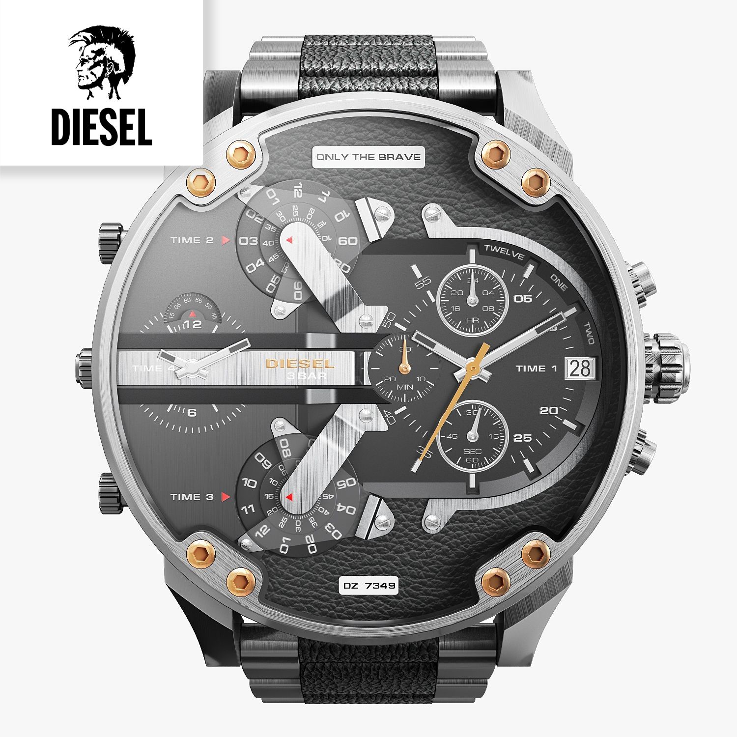 DieselЧасынаручныеКварцевыеDZ7349,57mm