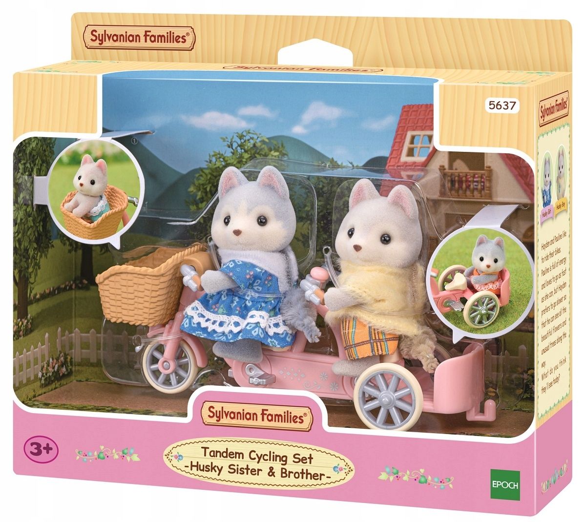 Sylvanian Families Tandem Cycling Set 5637 OZON 1610484109