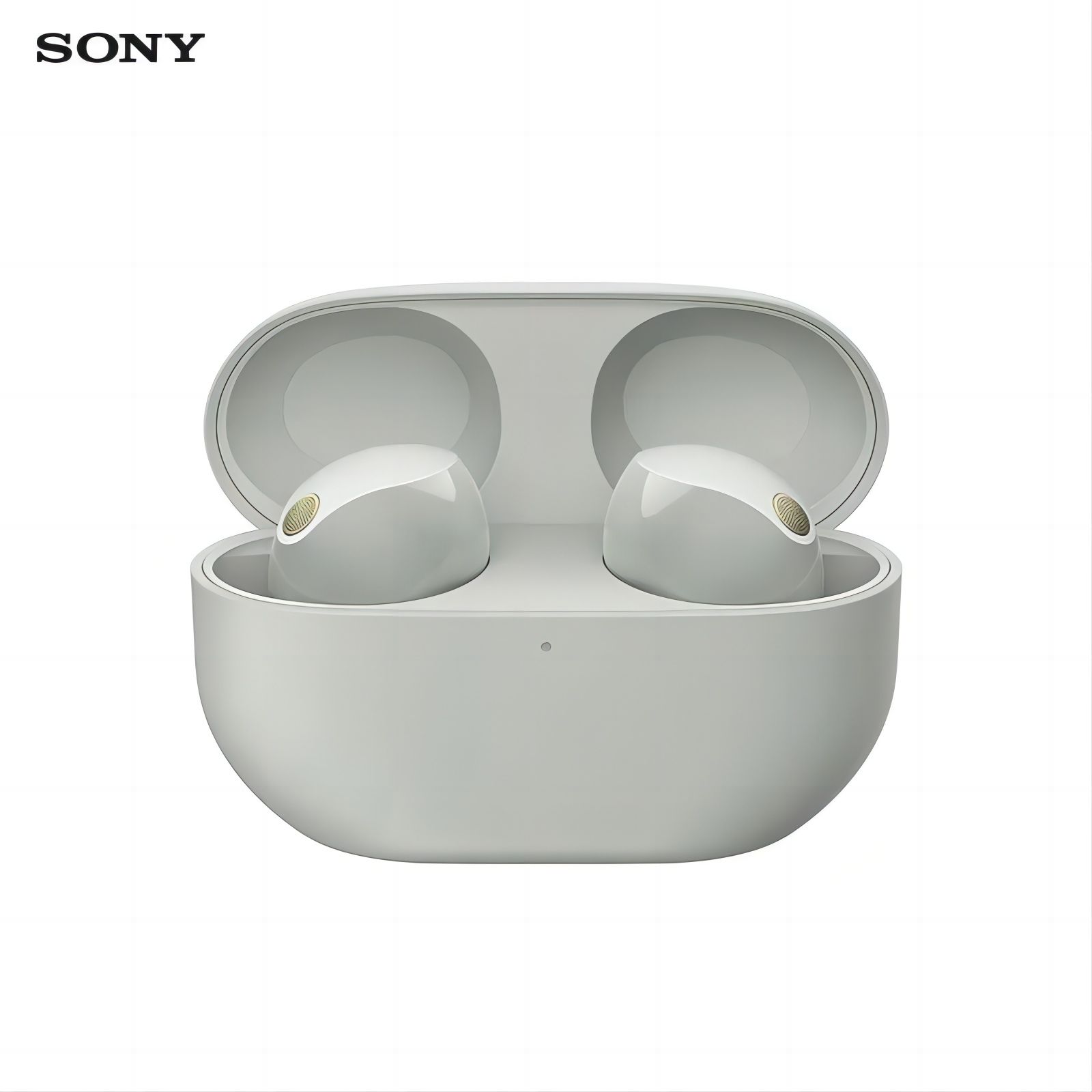 SonyНаушникибеспроводныесмикрофономSonyWH-1000XM5,Bluetooth,USBType-C,серыйметаллик