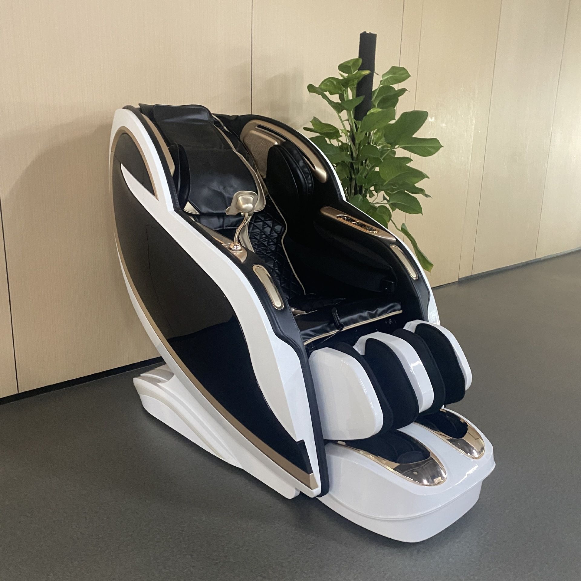 4D японское массажное кресло для всего тела SL Track Shiatsu Recliner Pr -  купить с доставкой по выгодным ценам в интернет-магазине OZON (1474081029)