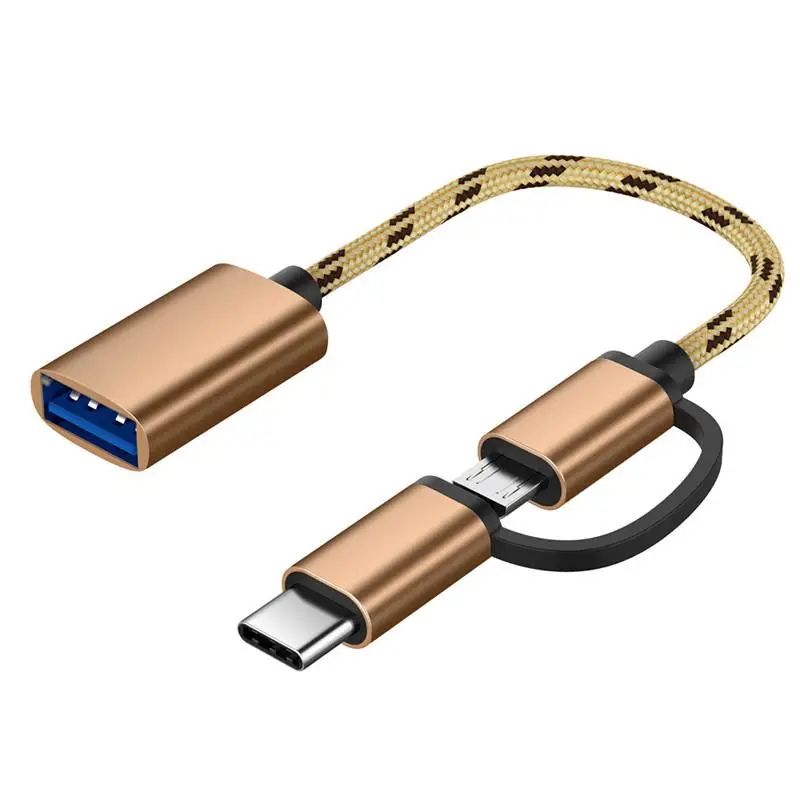 1шт.новыеадаптерытипаСкUSB3.0типаК/МикроUSBпапакUSB