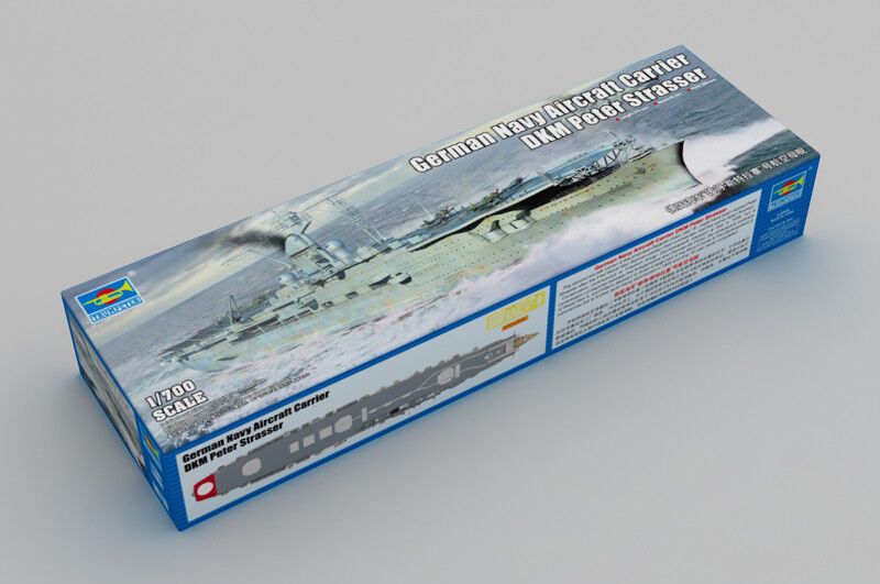 Trumpeter 1/700 06710 Авианосец ВМС Германии DKM Peter Strasser Корабль