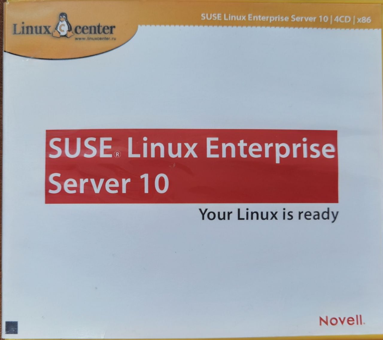 Линукс. SUSE Linux Enterprise Server 10 (4CD) x86