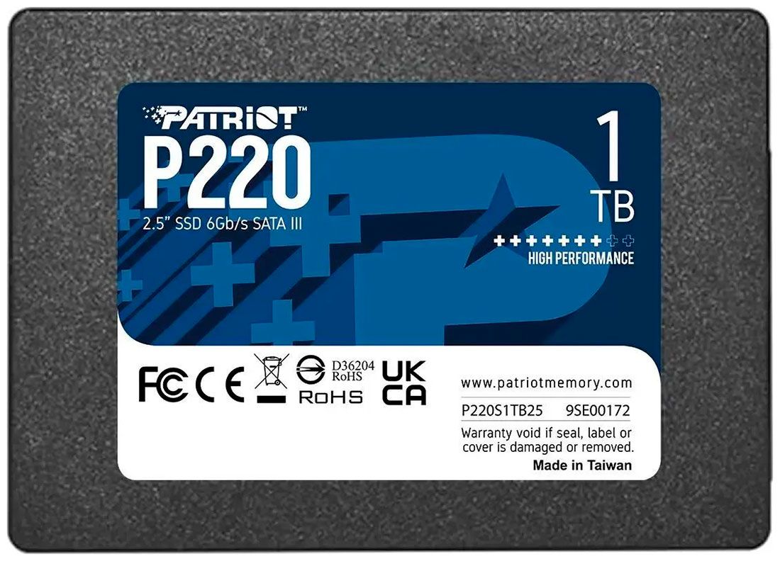 PatriotMemory1ТБВнутреннийSSD-диск2.5