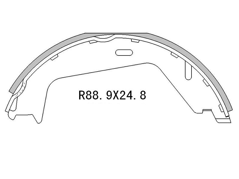 КолодкитормозныебарабанныезадVOLVOXC9002-14/S6000-10/S80I/II98-12