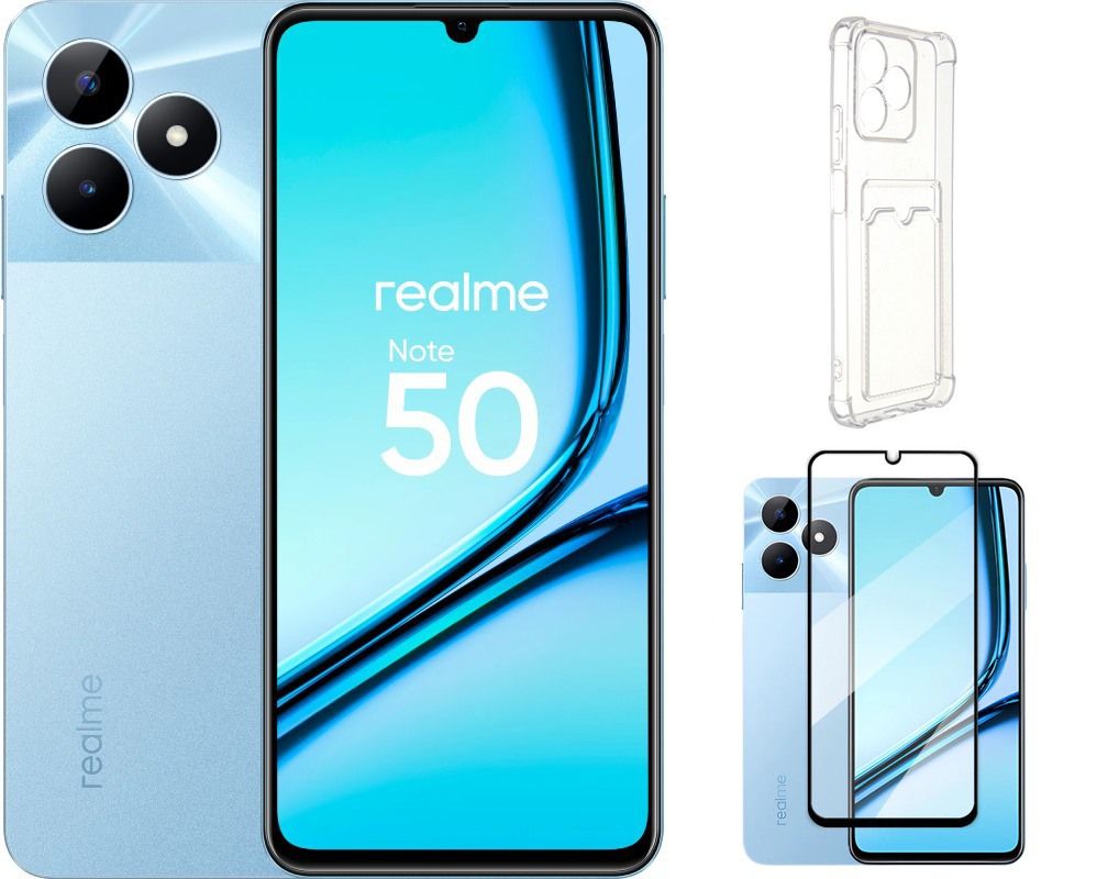 Смартфон realme Note 50 New + комплект аксессуаров + подарочный сертификат  - купить по выгодной цене в интернет-магазине OZON (1547026918)