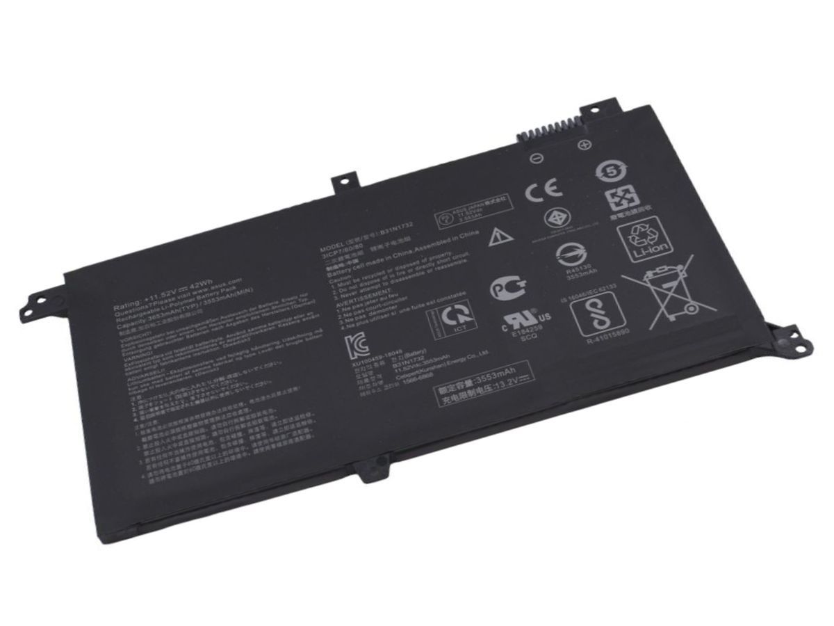 Аккумулятор для Asus A571LH-BQ452 3553mAh ноутбука акб