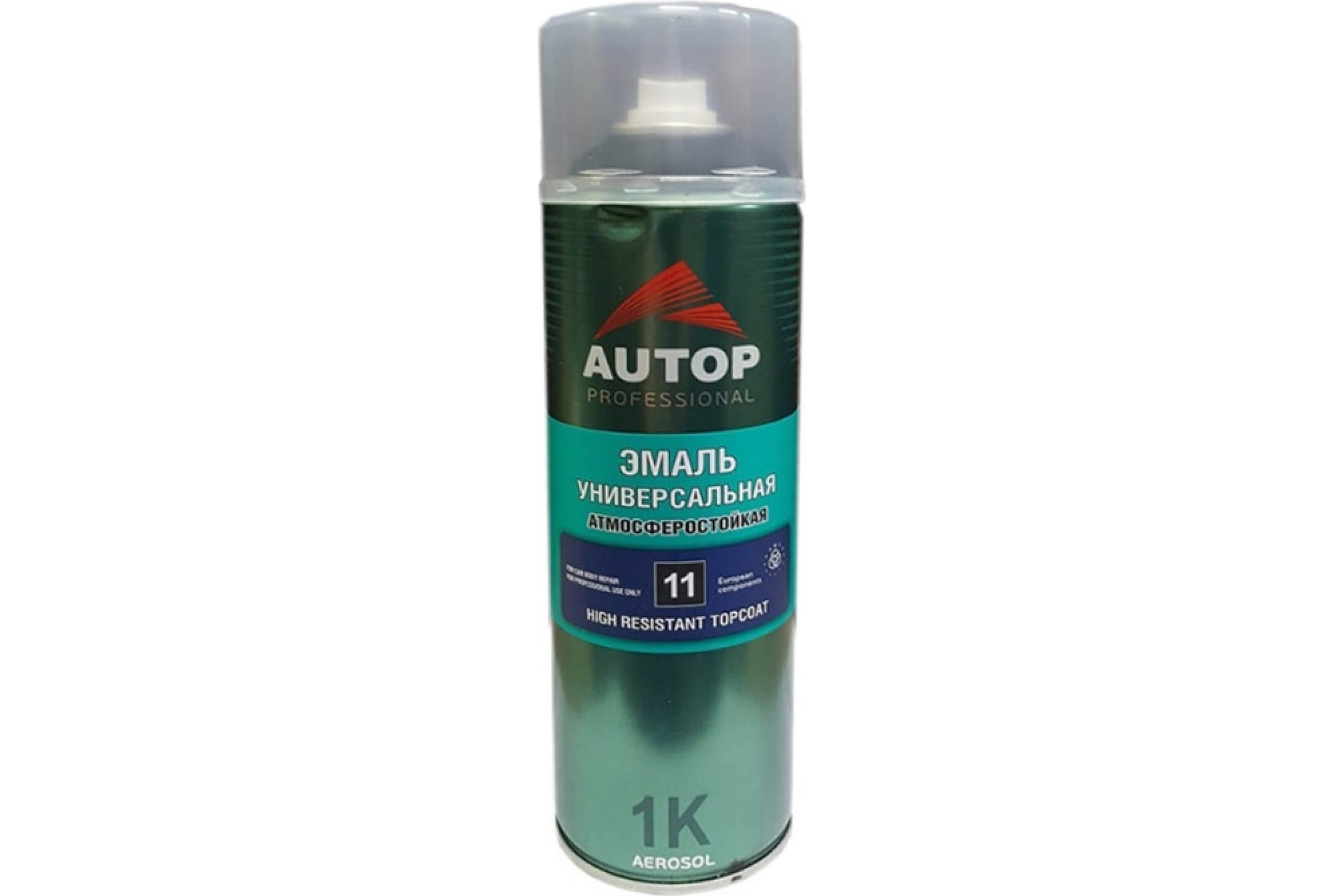 Алкидная эмаль AUTOP Professional №11 базовая, черный матовый, аэрозоль 650 мл ATP-A07833