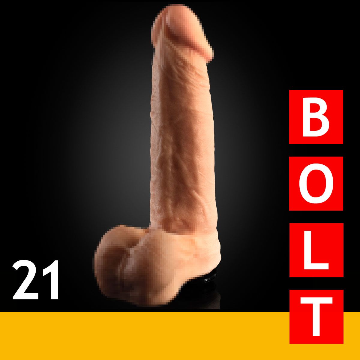 Дилдо BOLT Hard CyberSkin фаллоимитатор 21 см / резиновый член без присоски  / фалосы для женщин секс игрушки и товары для взрослых - купить с доставкой  по выгодным ценам в интернет-магазине OZON (260252275)