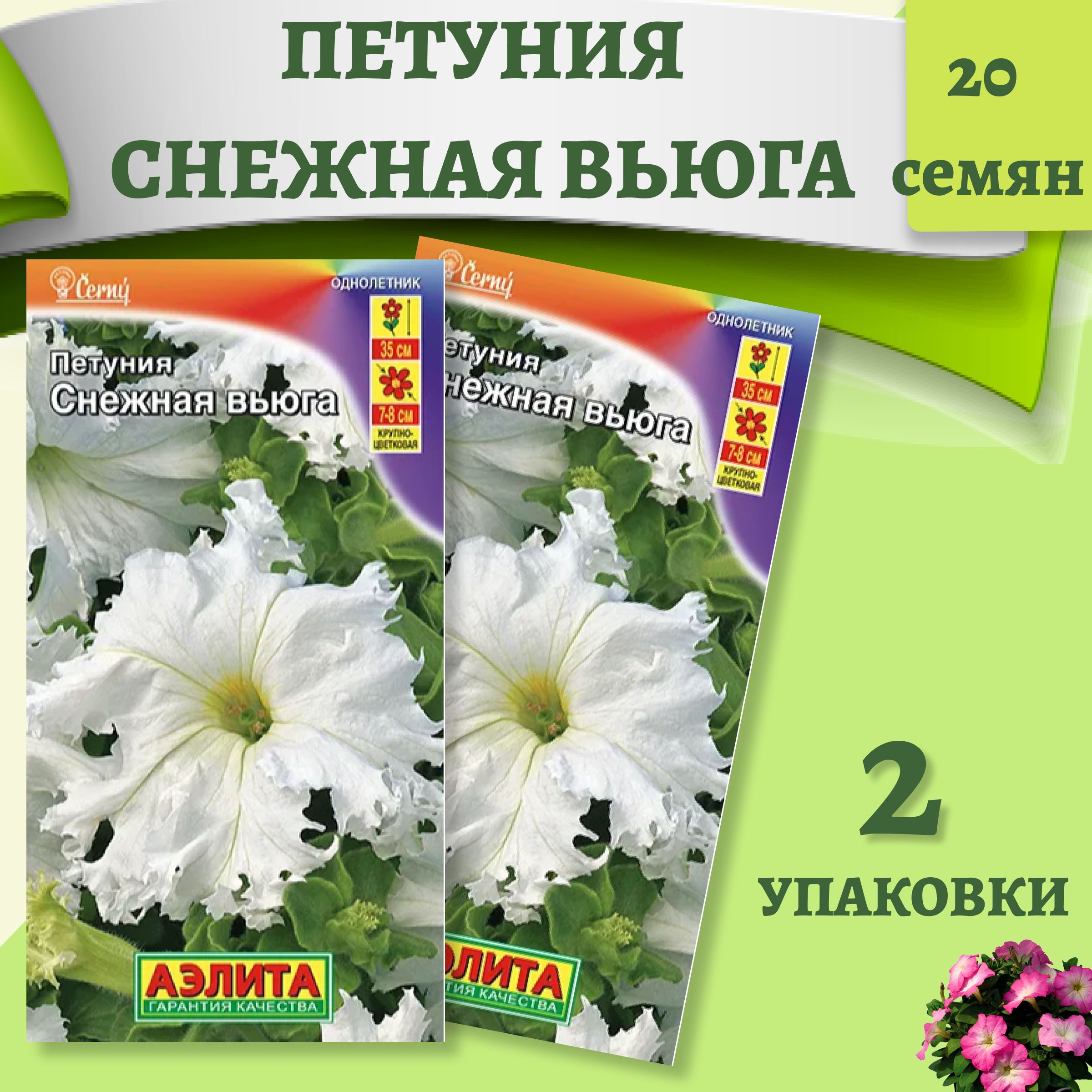 Петунии Аэлита сердцеб_красный - купить по выгодным ценам в  интернет-магазине OZON (864969318)