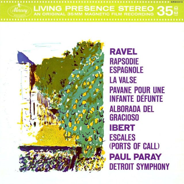 ВиниловаяпластинкаPaulParay-OrchestralMusicbyMauriceRavel&JacquesIbert(Remastered),(1LP)2015