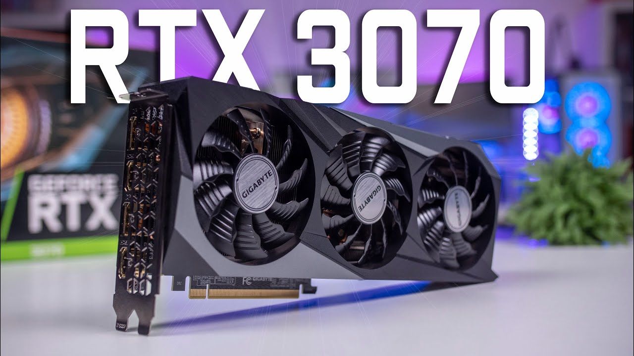 Видеокарта Gigabyte GeForce RTX 3070, 8 ГБ GDDR6 PCI-E 4.0 Видеокарта Gigabyte GeForce RTX 3070, 8 ГБ GDDR6 PCI-E 4.0