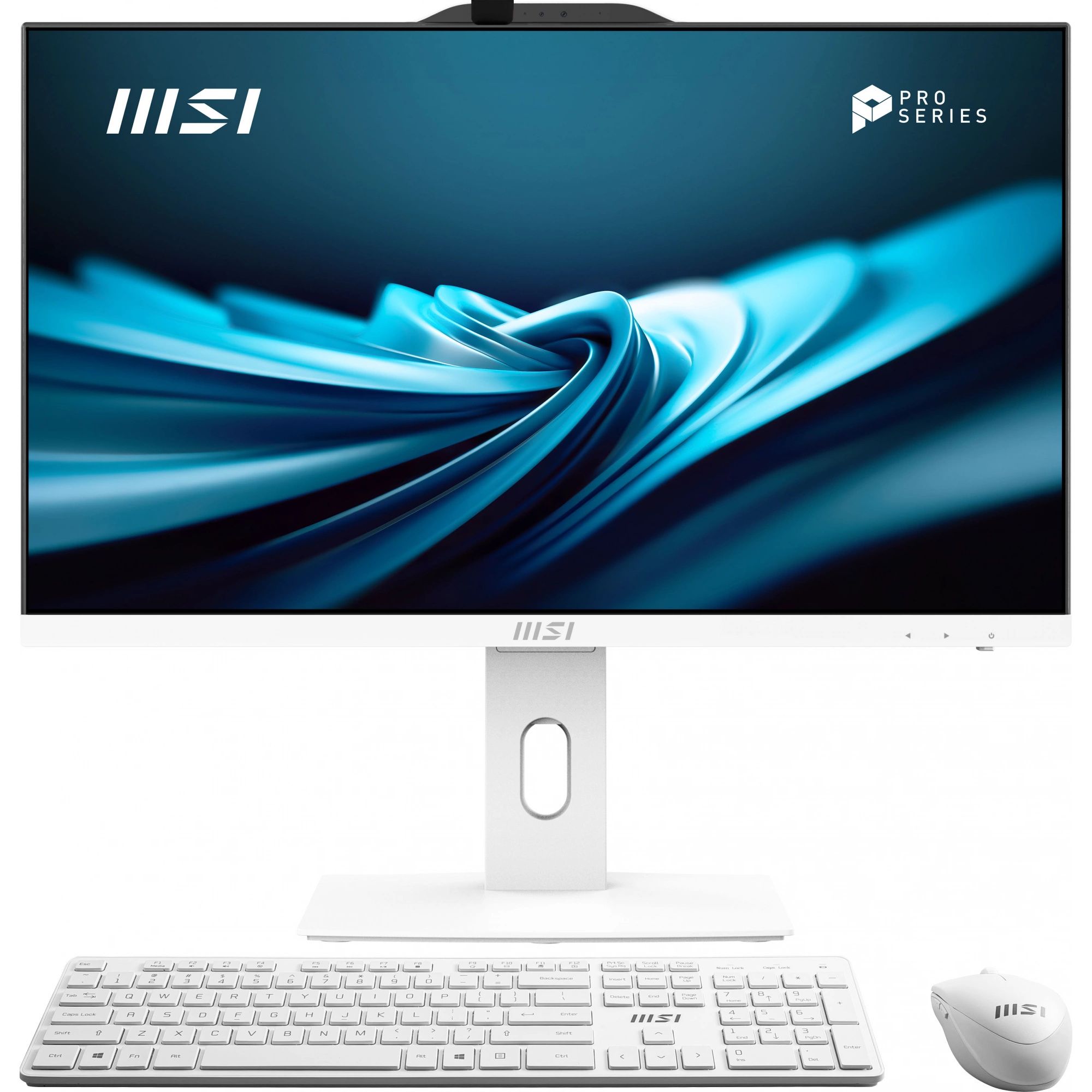 MSI 23.8" Моноблок AP242P 14M-668XRU (Intel Core i7-14700, RAM 16 ГБ, SSD 512 ГБ, Intel UHD Graphics 770, Без ОС), 9S6-AE0622-668, белый, Русская раскладка