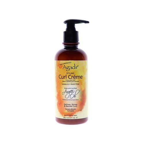 AGADIR Крем для укладки волос с аргановым маслом Argan Oil Styling Curl Creme, 296 мл