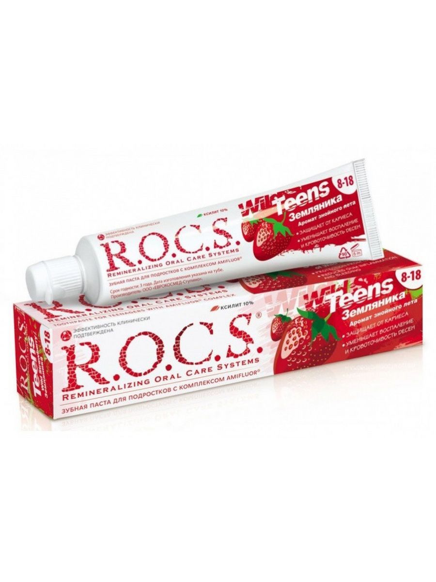 Rocs зубная паста Ozon