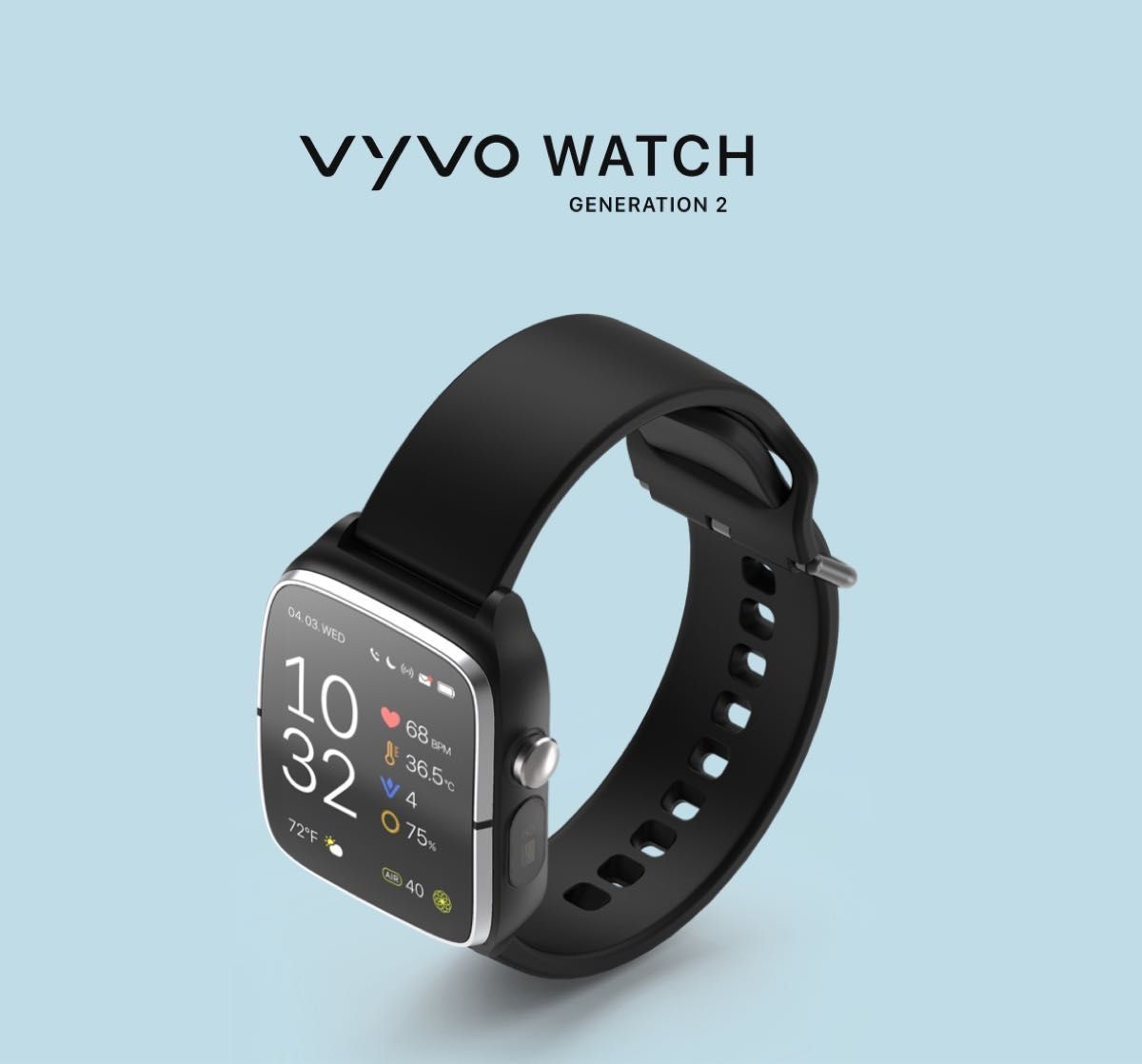 Купить смарт-часы VYVO Watch Generation 2, экран 1.4