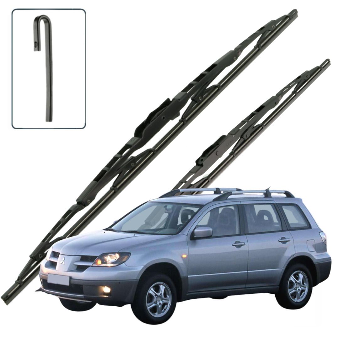 Дворники на митсубиси аутлендер 3. Mitsubishi Outlander 2003. Mitsubishi Outlander 2004. Щетка каркасная Mitsubishi Pajero 4 водительская.