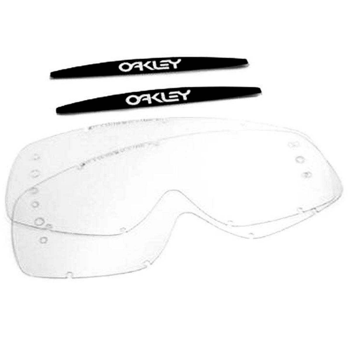 Линзы Oakley Proven LEXAN прозрачные одинарные для перемотки Roll-Off 2 шт.(02-892),