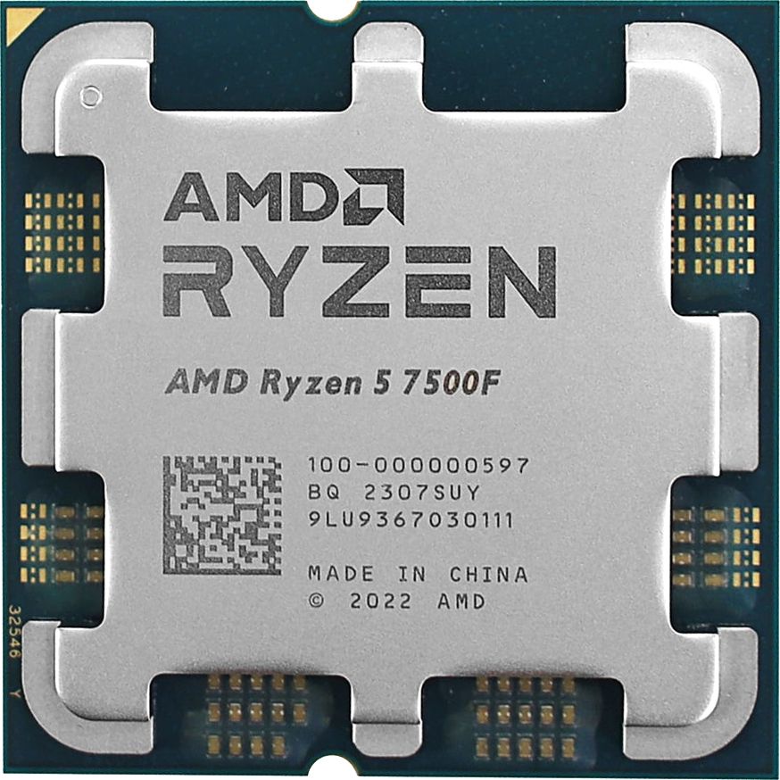 ПроцессорAMDRyzen57500F,AM5,OEM,100-000000597