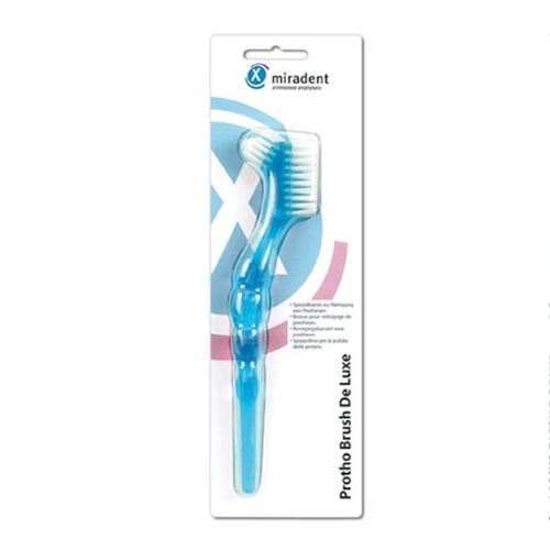 Щетка для зубных протезов Miradent Protho Brush De Luxe, голубой