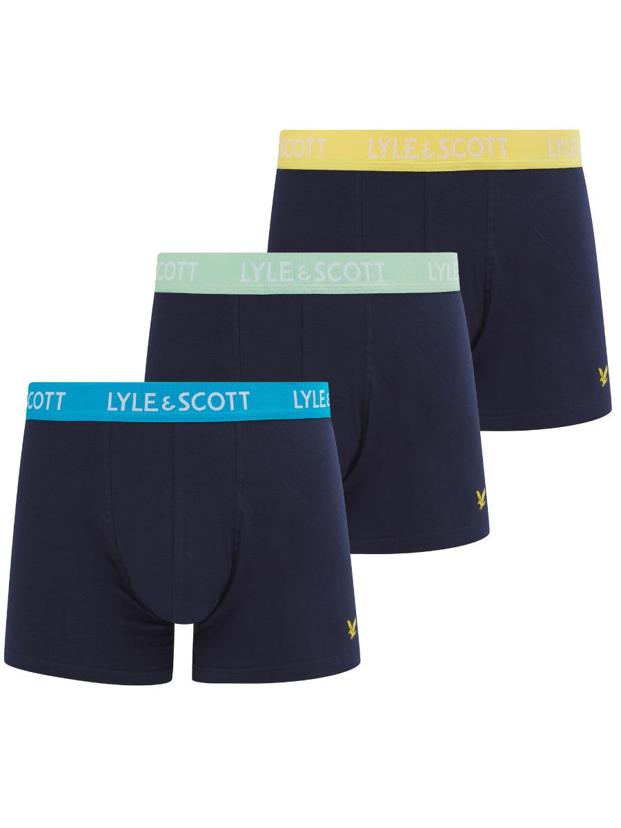 Комплект трусов транки Lyle & Scott, 3 шт купить на OZON по низкой цене (1594245695)