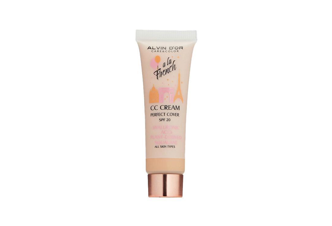 Тональный СС-крем Alvin D'or CC CREAM mini