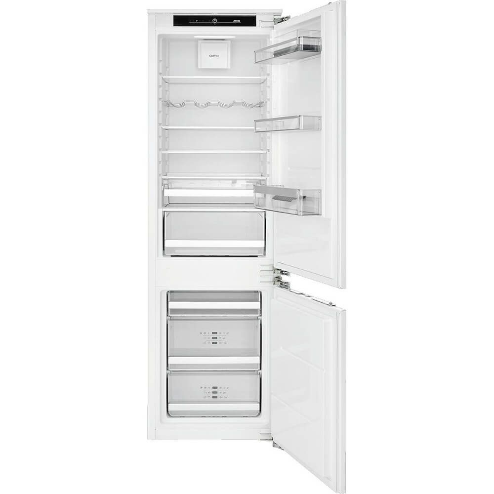 Gorenje Встраиваемый холодильник GDNRK5182A2, белый, прозрачный